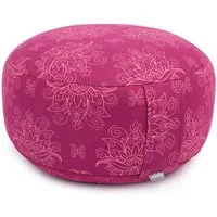bodhi Meditationskissen Meditationskissen RONDO, 32 x 20 cm Lotus, berry, Dinkel