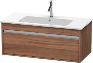 Duravit Ketho Waschtischunterbau wandhängend Nussbaum Matt 1000x475x410 mm - KT642007979 KT642007979