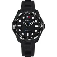 Tommy Hilfiger Quarzuhr TH-REGATTA 1720054, Armbanduhr, Damenuhr, Herrenuhr, Silikonarmband, analog