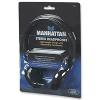 MANHATTAN Manhattan 177481 On Ear Kopfhörer kabelgebunden Schwarz Kopfhörer