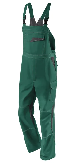 KÜBLER IMAGE DRESS NEW DESIGN Latzhose moosgrün/anthrazit 62 - 3347 3411-6597-62