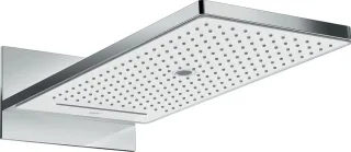 Hansgrohe Kopfbrause Rainmaker Select 580 3jet EcoSmart Wandmontage weiss/chrom, 24011400 24011400
