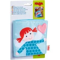 Haba Greifspielzeug Stoffbuch Schutzengel, mit Befestigungsschlaufe