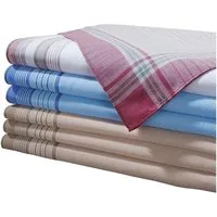 Taschentuch Herren-Taschentücher 7er-Pack, Streifen