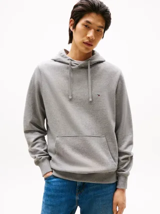 ESSENTIAL TERRY HOODY medium grey heather - Gr. - XL