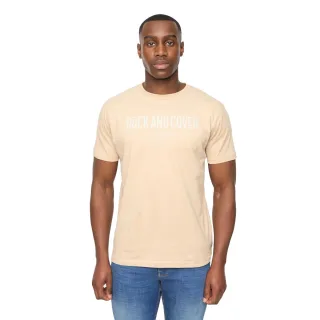 Duck and Cover - "Pittifore" T-Shirt für Herren (Steinfarben)