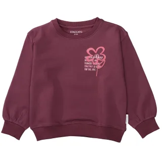 STACCATO - Md.-Sweatshirt dark berry - Gr. - 98