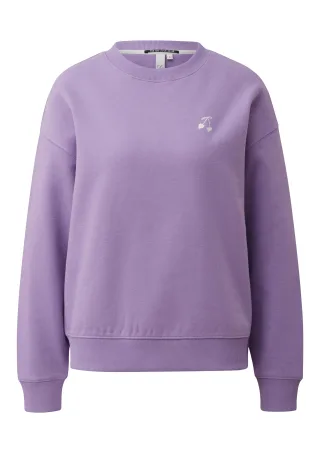 qs - Sweatshirt lila - Gr. - S