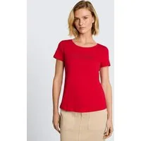 TOM TAILOR T-Shirt T-Shirt T-Shirt mit Glitzer-Logo
