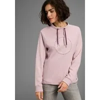 KangaROOS Sweatshirt mit Metalllabel, hüftbedeckende Länge, auch in großen Größen