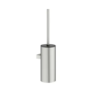 Keuco Bürstengarnitur Coll. Moll, 12769, Wand, Edelstahl-finish/anthrazit, 12769060101 12769060101