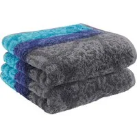 Erwin Müller Duschtuch Duschtuch "Paisley" 2er-Pack, Frottier/Jacquard, Walk-Frottier Paisley/Ornamente