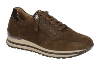 Gabor 76.528 - TURIN - bequeme Schn?r-Halbschuhe in Braun/Cacao/Bronce