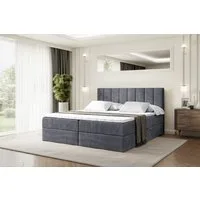 ALTDECOR Boxbett OTTA (Multipocket-Matratze H4, H3 Matratze Bonellfederung, Topper, Kopfteil)