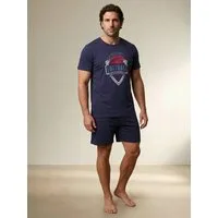 Henry Terre Shorty Pyjama Set Kurz - Paul Football