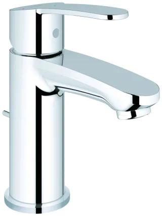 Grohe Einhebel-Waschtisch-Batterie Eurostyle C 23387, Mittelstellung kalt chrom 2338720E