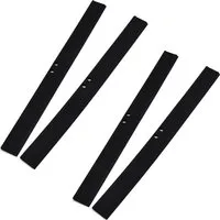 FELIXLEO Duschabzieher Gummilippe 25cm Duschabzieher Ersatz Silikon Fenster, (4-St)