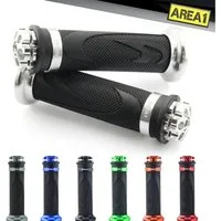 Area1 Griff Motorrad/ Motorroller Lenkergriffe 2 Stück 1x 22mm + 1x 24-25mm