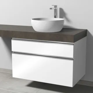Sanipa Waschtischunterbau mit Auszügen 2morrow (L2317) 510x800x520 Weiß-Glanz, L231778 L231778