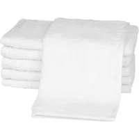 ROSS Gästehandtuch Premium, Frottier (6-St), 100% Baumwolle