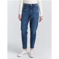 TOM TAILOR Denim Ankle-Jeans Jeanshosen TTLINLEY MOM High Waist Ankle Jeans