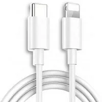 Shopbrothers USB C auf Lightning Ladekabel für iPhone 14, 13, 12, 11 Power Delivery Smartphone-Kabel, Lightning, USB-C (100 cm), 1m/2m Länge