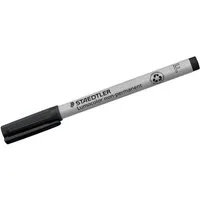 STAEDTLER Folienstift Folienschreiber Lumocolor F nonpermanent schwarz