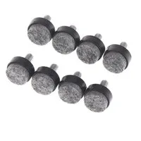 Agger Stuhlsocke 8er-Set verstellbare Filz-Möbelfüße – rutschfest, (8 St), für Tisch, Stuhl & Schrank, M6/M8, Bodenschutz