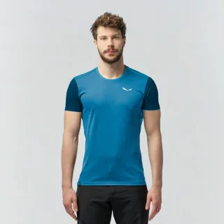 SALEWA - Sporty B 4 Dry'Ton Herren T-Shirt - Blau (Gr.54)
