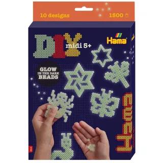 Hama Bügelperlen-Set "Nachtleuchtend"