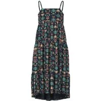 Name It Trägerkleid NKFVINAYA STRAP MAXI DRESS Materialmix, regular fit