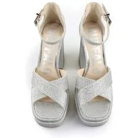 Buffalo Buffalo Cross -Vegan Glitter High-Heel-Pumps