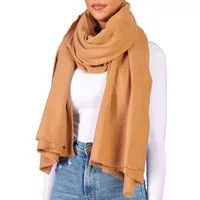 BRUBAKER Schal Cashmirillo - Übergroßer Schal für Damen und Herren, (100 x 200 cm - Warm und Kuschelig, 1-St. Deckenschal für Herbst/Winter), Winterschal für weiches Kaschmir-Gefühl - Unifarben