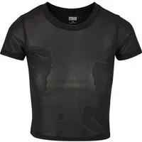 URBAN CLASSICS T-Shirt Urban Classics Damen Ladies Short Mesh Tee (1-tlg)