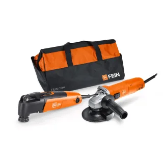 Fein Vorteils-Combo Netz Compact-Winkelschleifer CG 7-125 & MULTIMASTER MM 300 - 99100000834