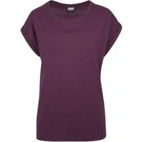 URBAN CLASSICS Kurzarmshirt Urban Classics Damen Ladies Extended Shoulder Tee (1-tlg)