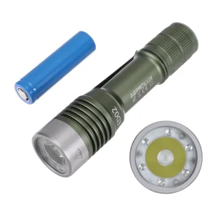 Astrolux® ED02 780LM EDC Keychain Flashlight with 365nm UV LEDs 410m Meters Throw Type-C Rechargeable Power by 14500 Bat