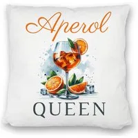speecheese Dekokissen Aperol Queen Kissen satiniert