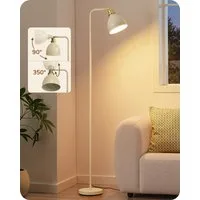 EDISHINE Stehlampe Wohnzimmer, LED wechselbar, warmweiß