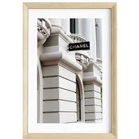 JUSTGOODMOOD Poster Premium ® Chanel Geschäft Poster · ohne Rahmen, (1 St)