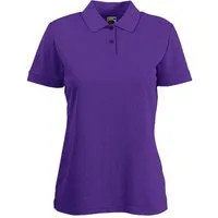 Fruit of the Loom Poloshirt Lady-Fit 65/35 Damen Poloshirt