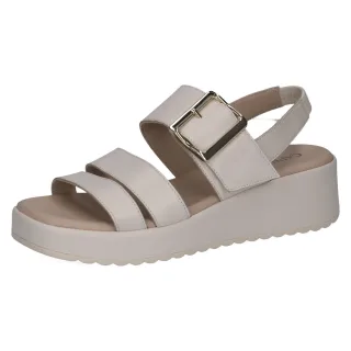 CAPRICE - Da.-Sandalette offwhite nappa - Gr. - 37