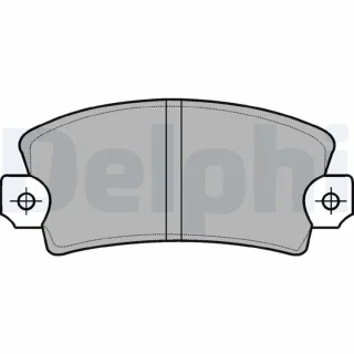 Delphi Bremsbel?ge vorne Citroen Dacia Ford Opel Peugeot Renault Talbot