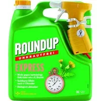 ROUNDUP Unkrautbekämpfungsmittel Roundup Unkrautfrei Express Sprühflasche 3 L