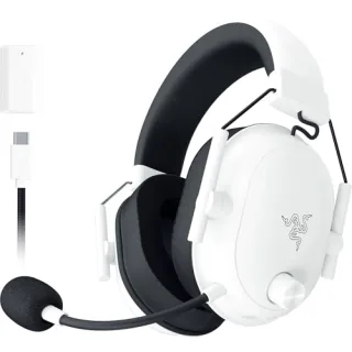 Razer BlackShark V2 Hyperspeed Over-Ear Kopfhörer [Bluetooth 5.2 USB-C] weiß