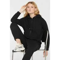 SENSES.THE LABEL Kapuzensweatjacke mit Baumwolle