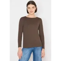 CECIL Langarmshirt aus reiner Baumwolle