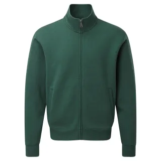 Russell Mens Authentic Full Zip Jacket (Flaschengrün)