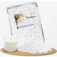 Bienenbiya Duftkerze Kerzen Selber Machen Set, Kerzenherstellung Kit, Wachsschmelztopf (Set, 100 Kerzendochte, 4 Kerzenfarbe, 100 Kerzen Aufkleber, 1 Dochthalter), Candle Making Kit für Erwachsene und Kinder