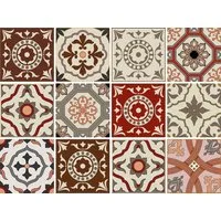 OTTO home Fliesenaufkleber Ornamente, Stickerfliesen, selbstklebend, Sticker, 12er Set